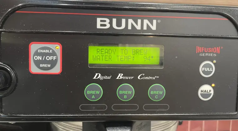 profesjonalny ekspres przelewowy BUNN