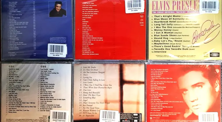 Polecam Wspaniały Zestaw 6 Albumów 7 CD ELVIS PRESLEY CD Nowe