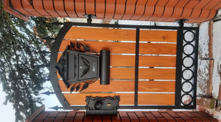 Bramy, Ogrodzenia, Balustrady Kute Oraz Nowoczesne