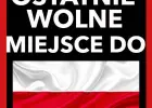 Wtorek. Dwa wolne miejsca do Polski czekają na Ciebie.