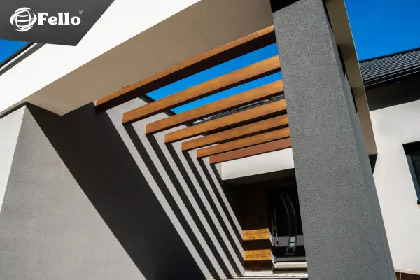 Fello Belka tarasowa pergola 250x100 Profil aluminiowy HomeKoncept taras hit