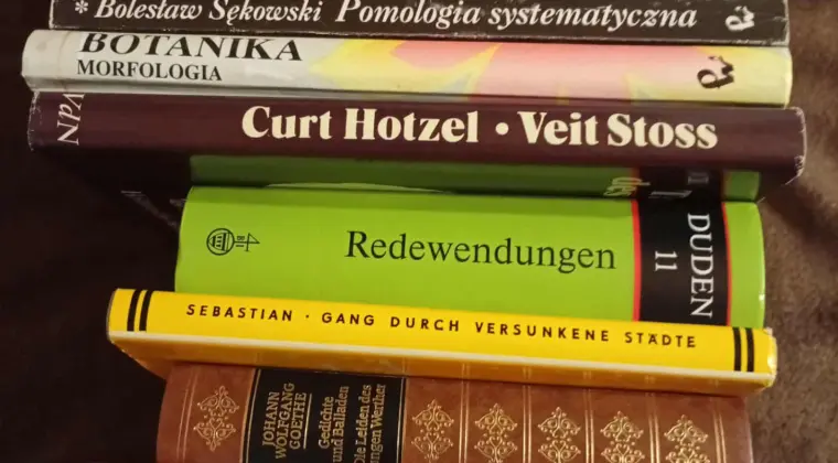 Sprzedam książki polsko otraz niemieckojęzyczne w bardzo dobrym stanie/nowe