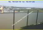 Oklejamy balkony w Warszawie- Folie matowe na szklane szyby balkonowe -Usługa oklejania balkony Wawa