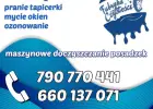 Sprzątanie domów, mieszkan, biur, mycie okien, pranie tapicerki