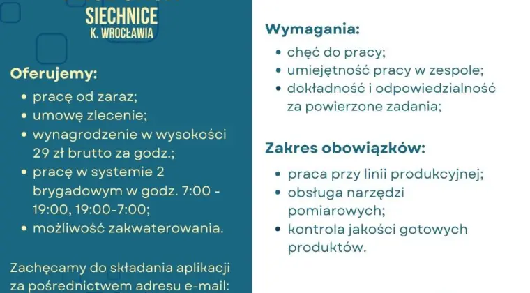 Pracownik produkcji