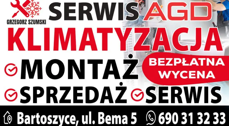 Klimatyzacja - Serwis AGD Grzegorz Szumski