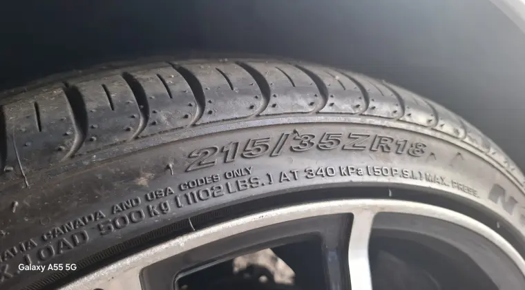 Felgi do Toyota MR2 4 szt. z oponami