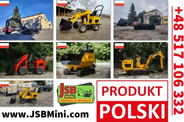 Ładowarka Koparka Wozidło - NOWE 2025 - Prosto od Producenta JSB POLSKA