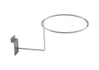 Zawieszka na panel chromowana na czapki - 6 mm
