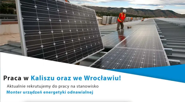 Monter urządzeń energetyki odnawialnej