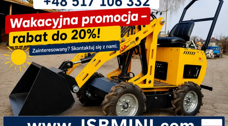 Osprzęt Rolniczy Budowlany + Koparka Ładowarka Wozidło POLSKIE