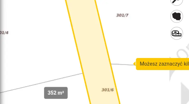 Działka budowlana 1008 m² przy lesie – Skudzawy 🌲 🏠