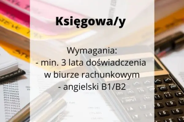 Samodzielna/y Księgowa/y