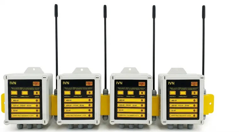 SYGNALIZATOR / CZUJNIK WYSOKIEGO NAPIĘCIA – ŻURAW / DŹWIG