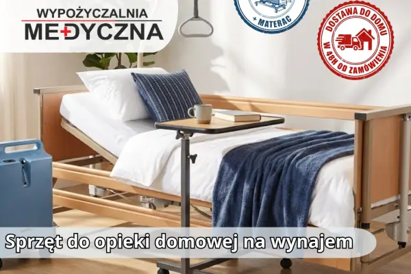 Łóżko rehabilitacyjne Bielsko-Biała - MATERAC W CENIE / Sklep - Wynajem, Dostawa 48h