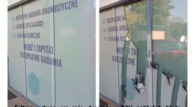 Usługa zrywania folii, naklejek, kleju Warszawa -Folkos folie