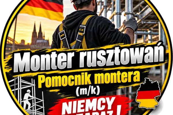 Monter rusztowań / Pomocnik montera (m/k)  Niemcy