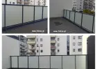 Oklejamy balkony w Warszawie- Folie matowe na szklane szyby balkonowe -Usługa oklejania balkony Wawa