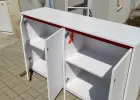 niska szafa do biura domu-  komoda zamykana na kluczyk