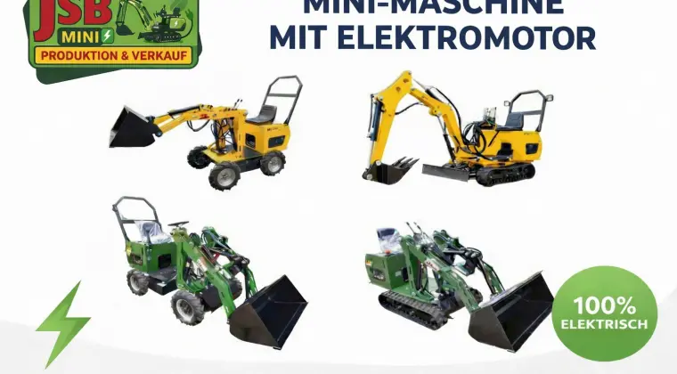 Elektryczna E Ładowarka E Koparka NOWE 2026 | Prosto od Producenta JSB MINI