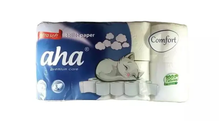 Papier toaletowy AHA comfort a'8 3 warstwowy 